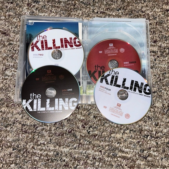 ~6/$10 MOVIES VHS/DVDS~ The Killing: The Complete First Season 1 (DVD, 2012 - Picture 2 of 5